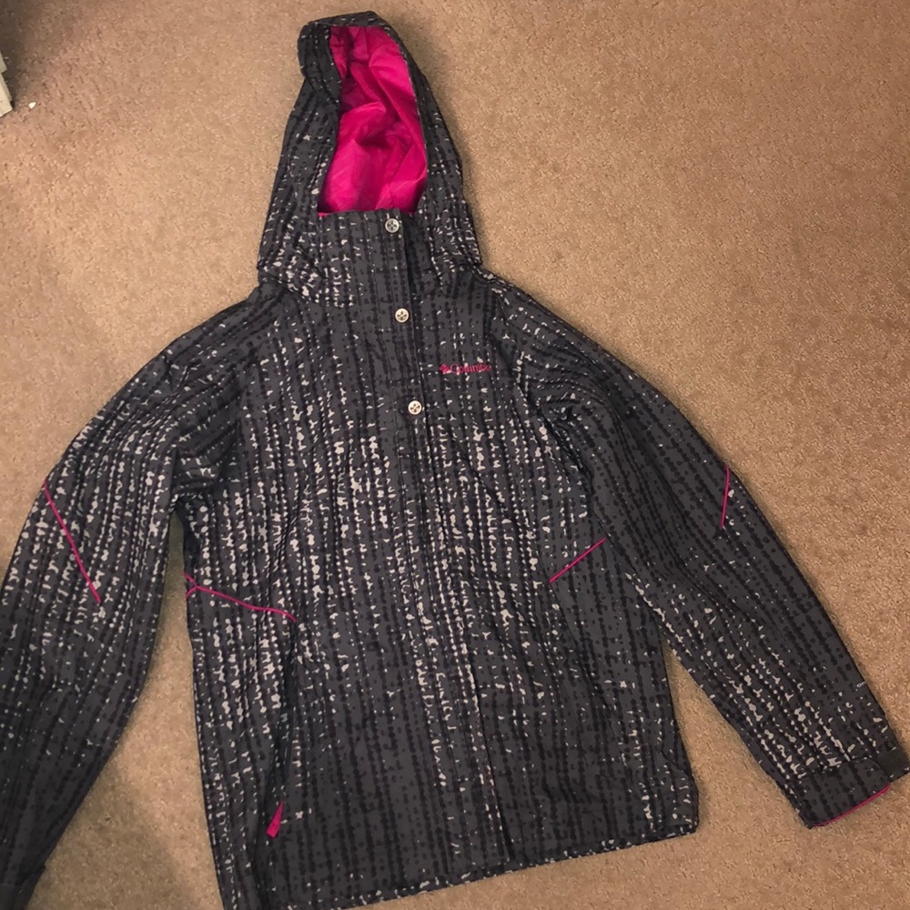 Kids Columbia rain jacket